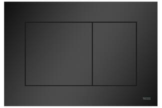 Betätigungsplatte in schwarz matt