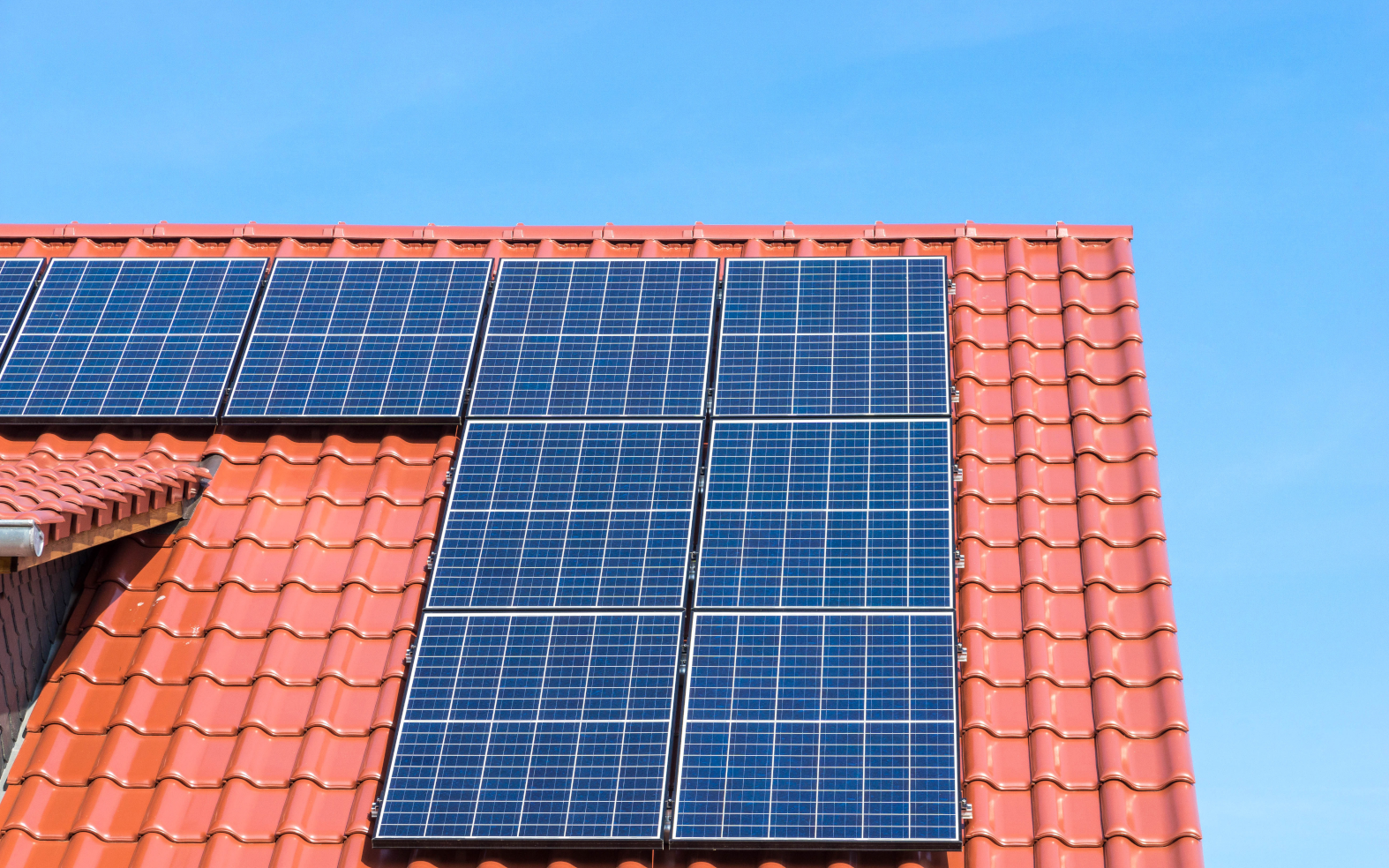 Photovoltaikanlage auf einem Dach