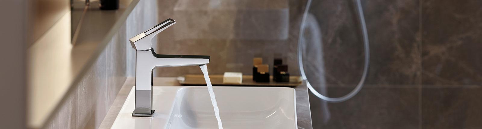 Hansgrohe Metropol Waschbecken seitlich Header